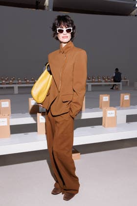 IPA88904461 - Milan, Milan Women™s Fashion Week Spring Summer 2027 - Women™s Fashion, Spring Summer 2027 - Max Mara fashion show - guests - Pictured: Paz Vega  Copyright: xCinziaxCamelax xx IPA88904461
