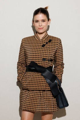 IPA88905213 - Milan, Milan Women™s Fashion Week Spring Summer 2027 - Women™s Fashion, Spring Summer 2027 - Max Mara fashion show - guests - Pictured: Kate Mara.  Copyright: xCinziaxCamelax xx IPA88905213