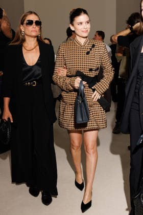 IPA88905888 - Milan, Milan Women™s Fashion Week Spring Summer 2027 - Women™s Fashion, Spring Summer 2027 - Max Mara fashion show - guests - Pictured: Kate Mara.  Copyright: xCinziaxCamelax xx IPA88905888