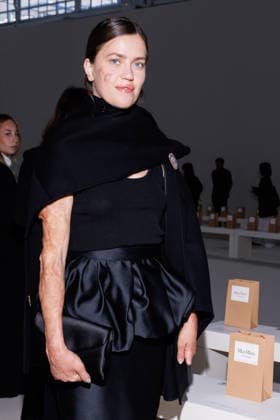 IPA88906877 - Milan, Milan Women™s Fashion Week Spring Summer 2027 - Women™s Fashion, Spring Summer 2027 - Max Mara fashion show - guests - Pictured: Veronica Yoko  Copyright: xCinziaxCamelax xx IPA88906877