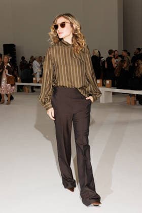 IPA88907265 - Milan, Milan Women™s Fashion Week Spring Summer 2027 - Women™s Fashion, Spring Summer 2027 - Max Mara fashion show - guests - Pictured: Noemi Brando  Copyright: xCinziaxCamelax xx IPA88907265