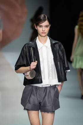 Anteprima fashion show during the Milan Fashion Week - Womenswear Spring Summer 2027 in Milan, Italy, on 24 September 2026. A model walks the runway at Anteprima fashion show during the Milan Fashion Week - Womenswear Spring Summer 2027 in Milan, Italy, on 24 September 2026., Credit:Stefano Costantino TTL Stefano Costantino Avalon Italy, Milan  Copyright: xStefanoxCostantinoxTTLx xStefanoxCostantinox xAvalonx 1137815166
