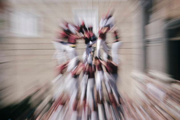La Mercè Festival in Barcelona: Construction of a Castell during the Castellera Day of the La Mercè Festival, on September 24, 2026, in Barcelona, Catalonia, Spain. The 2026 Mercè Festival will be held in Barcelona from September 23 to 27. As the city’s major annual festival, this year’s festival features more than 109 free concerts, street performances, and its iconic cultural traditions. SEPTEMBER 24, 2026 Lorena Sopê Spain  Copyright: xLorenaxSopÃªnax 7796675