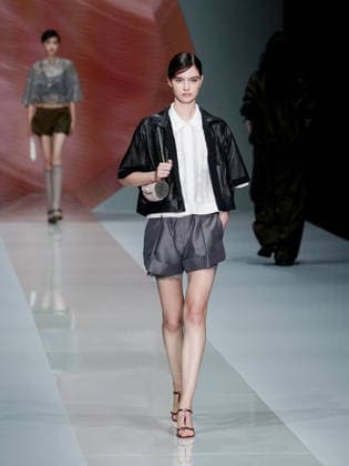 IPA88910053 - Milan, Milan Women™s Fashion Week Spring Summer 2027 - Women™s Fashion, Spring Summer 2027 - Anteprima fashion show - pictured on the runway: model  Copyright: xEmanuelexDexCarlix xEmanuelexDexCarlix IPA88910053