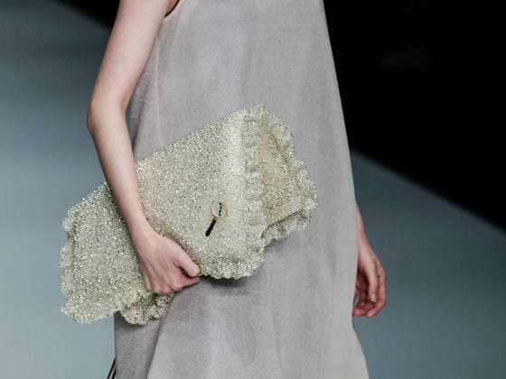 IPA88910756 - Milan, Milan Women™s Fashion Week Spring Summer 2027 - Women™s Fashion, Spring Summer 2027 - Anteprima fashion show - pictured on the runway: model  Copyright: xEmanuelexDexCarlix xEmanuelexDexCarlix IPA88910756