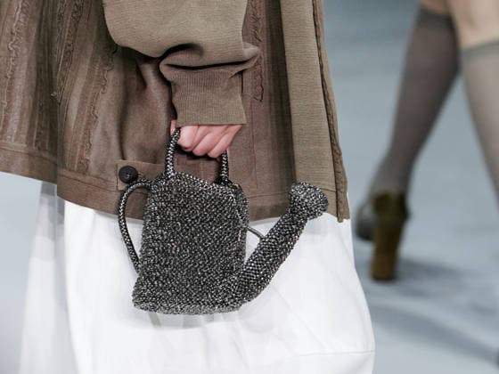 IPA88910807 - Milan, Milan Women™s Fashion Week Spring Summer 2027 - Women™s Fashion, Spring Summer 2027 - Anteprima fashion show - pictured on the runway: model  Copyright: xEmanuelexDexCarlix xEmanuelexDexCarlix IPA88910807
