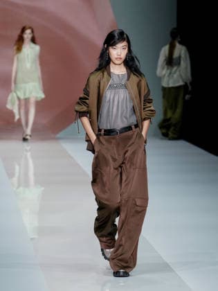 IPA88910039 - Milan, Milan Women™s Fashion Week Spring Summer 2027 - Women™s Fashion, Spring Summer 2027 - Anteprima fashion show - pictured on the runway: model  Copyright: xEmanuelexDexCarlix xEmanuelexDexCarlix IPA88910039