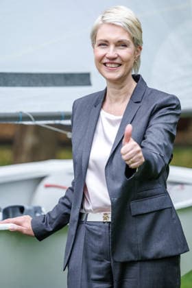 Bewerbung um Olympische und Paralympische Spiele KoelnRheinRuhr Ministerpraesident Hendrik Wuest und Ministerpraesidentin Manuela Schwesig im Rahmen der Bewerbung um Olympische und Paralympische Spiele KoelnRheinRuhr am 24.09.26 in Berlin. Berlin Berlin Deutschland Westwind