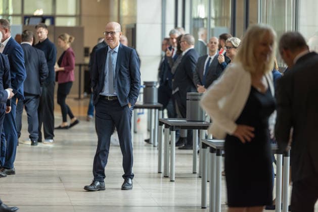 96. Sitzung des Bundestages am 24. September 2026. Deutschland, Berlin am 24. September 2026: Der Bundestagsabgeordnete Ralph Brinkhaus (CDU CSU und Vorsitzender AG Digitales und Staatsmodernisierung)