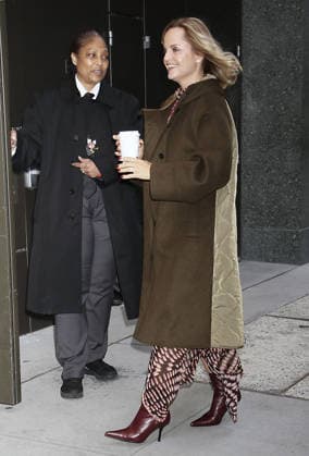 NEW YORK, NY- SEPTEMBER 24: Mena Suvari seen at Good Morning America on September 24, 2026 in New York City. Credit; RW MediaPunch Copyright: xRWx