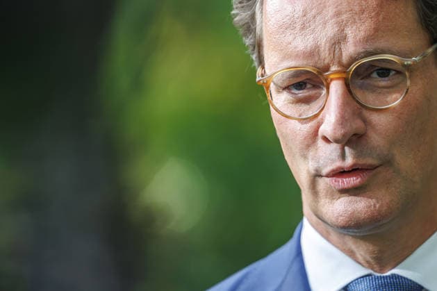 Bewerbung um Olympische und Paralympische Spiele KoelnRheinRuhr Ministerpraesident Hendrik Wuest und Ministerpraesidentin Manuela Schwesig im Rahmen der Bewerbung um Olympische und Paralympische Spiele KoelnRheinRuhr am 24.09.26 in Berlin. Berlin Berlin Deutschland Westwind