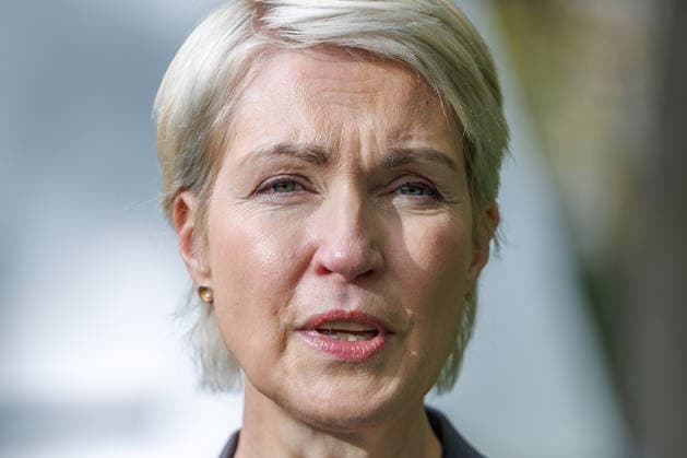 Bewerbung um Olympische und Paralympische Spiele KoelnRheinRuhr Ministerpraesident Hendrik Wuest und Ministerpraesidentin Manuela Schwesig im Rahmen der Bewerbung um Olympische und Paralympische Spiele KoelnRheinRuhr am 24.09.26 in Berlin. Berlin Berlin Deutschland Westwind
