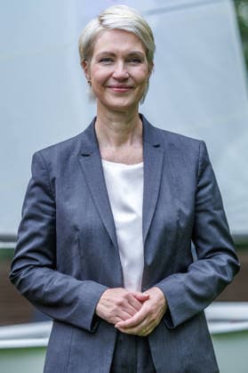 Bewerbung um Olympische und Paralympische Spiele KoelnRheinRuhr Ministerpraesident Hendrik Wuest und Ministerpraesidentin Manuela Schwesig im Rahmen der Bewerbung um Olympische und Paralympische Spiele KoelnRheinRuhr am 24.09.26 in Berlin. Berlin Berlin Deutschland Westwind
