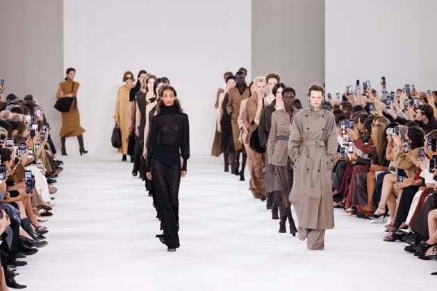 IPA88919691 - Milan, Milan Women™s Fashion Week Spring Summer 2027 - Women™s Fashion, Spring Summer 2027 - Max Mara fashion show - pictured on the runway: Model  Copyright: xCinziaxCamelax xx IPA88919691