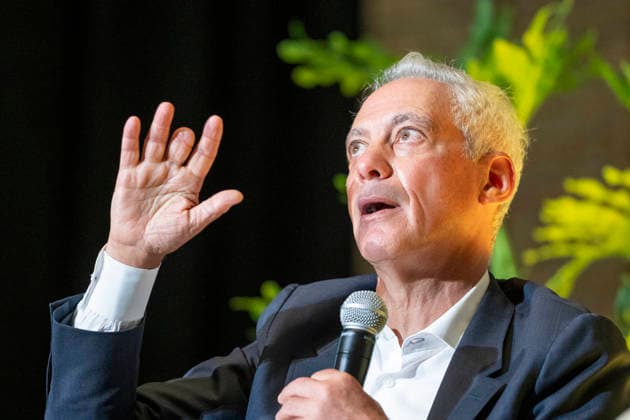 September 24, 2026, Austin, Tx, USA: Former White House Chief of Staff and mayor of Chicago RAHM EMMANUEL give his point of view on the state of the Trump administration during day one of the 2026 Texas Tribune Festival on September 24, 2026. Austin USA  - ZUMAd150 20260924_znp_d150_016 Copyright: xBobxDaemmrichx
