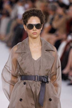 MFW - Max Mara Runway A model walks the runway during the Max Mara fashion show at Milan Women’s Fashion Week Spring Summer 2027 in Milan, Italy on September 24, 2026. Photo by Cinzia Camela IPA ABACAPRESS.COM Milan Italy  Copyright: xIPA ABACAx