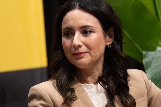 September 24, 2026 Gina Hinojosa, State Representative (D-Austin), running for Governor of Texas in 2026, speaking at The Texas Tribune Festival about her vision for Texas and what it would take to turn the state blue St. Davids Episcopal Church, Austin, Texas, CSM, Austin, United States of America  - ZUMAc04_ 1083717954st Copyright: xMarioxCantux