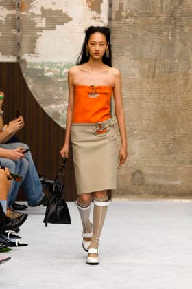 Runway at the Marni fashion show during Milan Fashion Week Women s Spring Summer 2027 on September 23, 2026, in Milan, Italy Bestimage Milan, Italy  Copyright: xAgencex xBestimagexAgencex xBestimagex