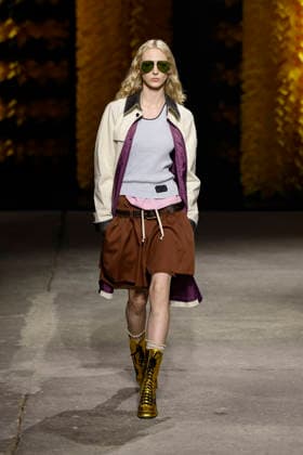 Runway at the Onitsuka Tiger fashion show during Milan Fashion Week Women s Spring Summer 2027 on September 23, 2026, in Milan, Italy Bestimage Milano Italy  Copyright: xAgencex xBestimagexAgencex xBestimagex