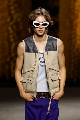 Runway at the Onitsuka Tiger fashion show during Milan Fashion Week Women s Spring Summer 2027 on September 23, 2026, in Milan, Italy Bestimage Milano Italy  Copyright: xAgencex xBestimagexAgencex xBestimagex