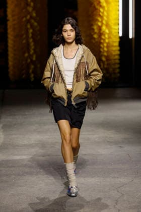 Runway at the Onitsuka Tiger fashion show during Milan Fashion Week Women s Spring Summer 2027 on September 23, 2026, in Milan, Italy Bestimage Milano Italy  Copyright: xAgencex xBestimagexAgencex xBestimagex