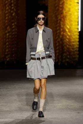 Runway at the Onitsuka Tiger fashion show during Milan Fashion Week Women s Spring Summer 2027 on September 23, 2026, in Milan, Italy Bestimage Milano Italy  Copyright: xAgencex xBestimagexAgencex xBestimagex