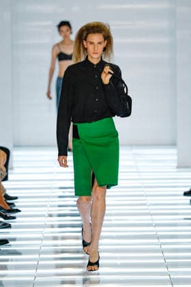 Runway at the Prada fashion show during Milan Fashion Week Women s Spring Summer 2027 on September 22, 2026, in Milan, Italy Bestimage Milan, Italy  Copyright: xAgencex xBestimagexAgencex xBestimagex