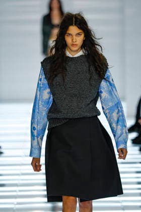 Runway at the Prada fashion show during Milan Fashion Week Women s Spring Summer 2027 on September 22, 2026, in Milan, Italy Bestimage Milan, Italy  Copyright: xAgencex xBestimagexAgencex xBestimagex