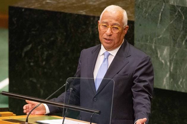 September 24, 2026, New York City, USA: President of the European Council AntoÂ³nio Costa addresses the General Debate of the 81st session of the United Nations General Assembly at the UN Headquarters in New York City New York City USA  - ZUMAl194 20260924_zip_l194_013 Copyright: xMarekxLadzinskix