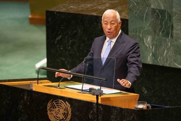 September 24, 2026, New York City, USA: President of the European Council AntoÂ³nio Costa addresses the General Debate of the 81st session of the United Nations General Assembly at the UN Headquarters in New York City New York City USA - ZUMAl194 20260924_zip_l194_015 Copyright: xMarekxLadzinskix