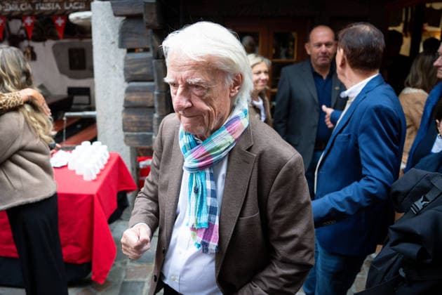 Europa Park, Rust, Schweizer Themenbereich, Walliser Dorf, offizielle Eröffnung des Emil Hüüsli, Emil Steinberger, Emils Bühnenwelt, Ausstellung, Schweizer Künstler, Komiker, Schauspieler, Lebenswerk, Unterhaltung, Kultur, Freizeitpark, neue Attraktion, Tourismus, Symbolfoto Rust Europa Park Baden-Württemberg Deutschland Copyright: xFINLEYxMÖRCHx