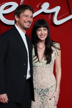 . 24 09 2026. London, United Kingdom. Josh Hartnett and Dakota Johnson at the Verity UK gala screening in London.  xStephenxLockx xi-Imagesx IIM-27027-0012