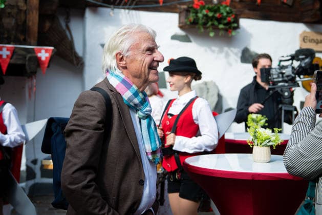 Europa Park, Rust, Schweizer Themenbereich, Walliser Dorf, offizielle Eröffnung des Emil Hüüsli, Emil Steinberger, Emils Bühnenwelt, Ausstellung, Schweizer Künstler, Komiker, Schauspieler, Lebenswerk, Unterhaltung, Kultur, Freizeitpark, neue Attraktion, Tourismus, Symbolfoto Rust Europa Park Baden-Württemberg Deutschland Copyright: xFINLEYxMÖRCHx