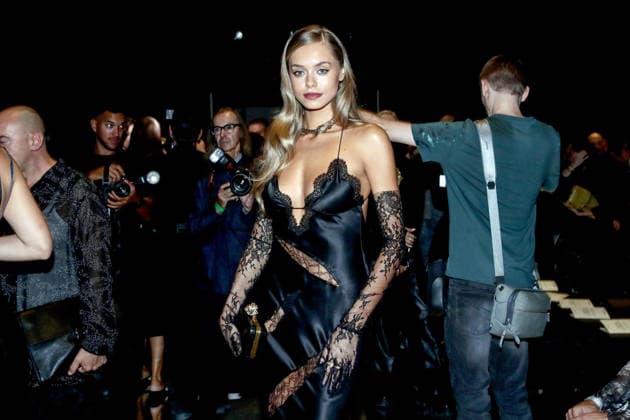 September 24, 2026, Milano, Lombardia: Milano Fashion Week - Laila Hasanovic ospite della sfilata di Roberto Cavalli a Milano, 24 settembre 2026. ANSA MOURAD BALTI TOUATI. Milano Lombardia  - ZUMAa110 20260924_zaf_a110_058 Copyright: xMouradxBaltixTouatix