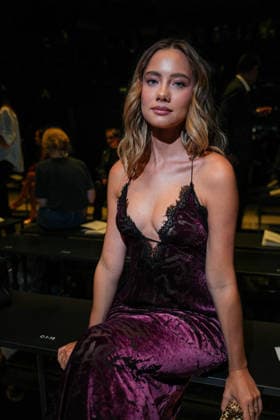 IPA88927462 - Milan, Milan Women™s Fashion Week Spring Summer 2027 - Women™s Fashion, Spring Summer 2027 - Cavalli fashion show - front row Pictured: Jade Distinguin  Copyright: xRiccardoxGIordanox xRiccardoxGiordano IPAx IPA88927462
