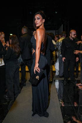 IPA88927561 - Milan, Milan Women™s Fashion Week Spring Summer 2027 - Women™s Fashion, Spring Summer 2027 - Cavalli fashion show - front row Pictured: Rosa Perrotta  Copyright: xRiccardoxGIordanox xRiccardoxGiordano IPAx IPA88927561