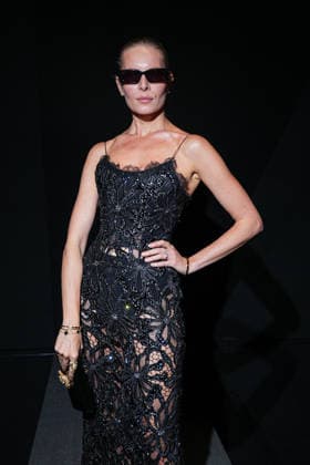 IPA88927370 - Milan, Milan Women™s Fashion Week Spring Summer 2027 - Women™s Fashion, Spring Summer 2027 - Cavalli fashion show - front row Pictured: Ludmilla Voronkina Sketches  Copyright: xRiccardoxGIordanox xRiccardoxGiordano IPAx IPA88927370
