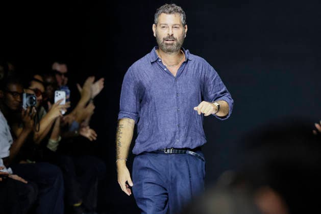 MFW Spring Summer 2027 Roberto Cavalli Runway MP MILAN, ITALY - SEPTEMBER 24: Fausto Puglisi walks the catwalk of Roberto Cavalli fashion show catwalk during the Milan Fashion Week - Womenswear Spring Summer 2027 on September 24, 2026 in Milan, Italy. Photo by Marco Piovanotto Abacapress.com Milan Italy  Copyright: xPiovanottoxMarco ABACAx