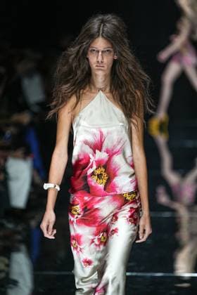 IPA88928737 - Milan, Milan Women™s Fashion Week Spring Summer 2027 - Women™s Fashion, Spring Summer 2027 - Cavalli fashion show - runway in the photo: Model  Copyright: xRiccardoxGIordanox xRiccardoxGiordano IPAx IPA88928737
