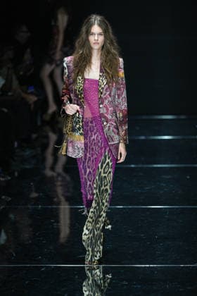 IPA88928626 - Milan, Milan Women™s Fashion Week Spring Summer 2027 - Women™s Fashion, Spring Summer 2027 - Cavalli fashion show - runway in the photo: Model  Copyright: xRiccardoxGIordanox xRiccardoxGiordano IPAx IPA88928626