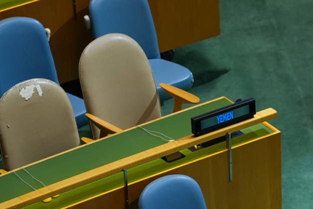 Delegates leave UN General Assembly as Netanyahu arrives to speak NEW YORK, UNITED STATES - SEPTEMBER 24: Delegates from several countries leave the room as Israeli Prime Minister Benjamin Netanyahu speaks during the 81st session of the United Nations General Assembly at UN headquarters in New York, United States, on September 24, 2026. Mehmet Eser Anadolu New York United States. Editorial use only. Please get in touch for any other usage.  Copyright: x2026xAnadoluxMehmetxEserx
