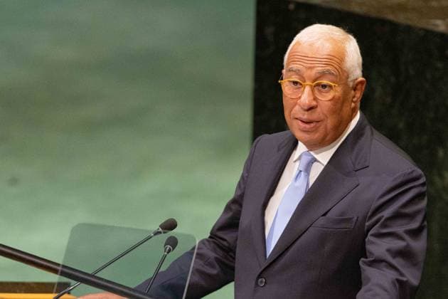 September 24, 2026, New York City, USA: President of the European Council AntoÂ³nio Costa addresses the General Debate of the 81st session of the United Nations General Assembly at the UN Headquarters in New York City New York City USA  - ZUMAl194 20260924_zip_l194_017 Copyright: xMarekxLadzinskix