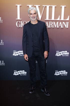 Cinema Paradiso - Giorgio Armani Party - Paris François VINCENTELLI attends Armani Beauty party held at the Eiffel Tower in Paris, France on September 24, 2026, marking the opening night of the first edition of the Cinema Paradiso Tour Eiffel festival, organized by mk2 in the Salle Gustave Eiffel on the monument s first floor, as Armani Beauty celebrates the launch of its new men s fragrance I Will with campaign face actor Jonathan Bailey in attendance. Photo by David Boyer ABACAPRESS.COM Paris France  Copyright: xBoyerxDavid ABACAx