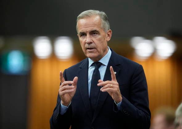 September 24, 2026, Ottawa, On, Canada: Prime Minister Mark Carney rises during Question Period on Parliament Hill in Ottawa, Thursday, Sept. 24, 2026. Ottawa Canada  - ZUMAc35_ 20260924_zaf_c35_123 Copyright: xAdrianxWyldx