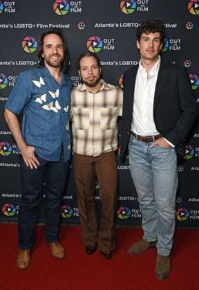Gary Jaffe, Robin De Jesus, Jared Reinfeldt at arrivals for BEFORE I DO Premiere, Landmark s Midtown Art Cinema, Atlanta, GA, September 24, 2026. Photo By: Derek Storm Everett Collection BEFORE I DO Premiere PUBLICATIONXNOTxINxCANxCHNxFRAxITAxJPNxNORxPOLxRUSxESPxUKxUSA