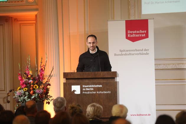 Igor Levit bei der Verleihung des Deutschen Kulturpolitikpreises 2026 an Iris Berben in der Staatsbibliothek zu Berlin. Berlin, 24.09.2026 Copyright: xAgenturxMatthiasxWehnertx xM.xGränzdörferx