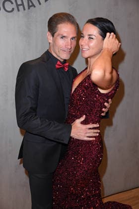 Christian Polanc mit Freundin Laura Brand-Schulz beim CODE RED BY TK MAXX STORE RE-OPENING am Alexanderplatz in Berlin am 24.09.2026