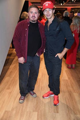 Gustav Schäfer, Joel Mattli beim CODE RED BY TK MAXX STORE RE-OPENING am Alexanderplatz in Berlin am 24.09.2026
