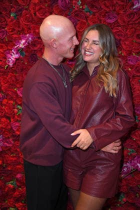 Tobias Wolf mit Ehefrau Maren Wolf beim CODE RED BY TK MAXX STORE RE-OPENING am Alexanderplatz in Berlin am 24.09.2026