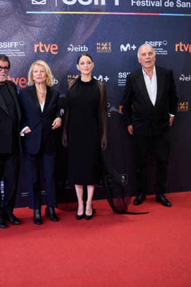 San Sebastian - Milo Screening Marion Cotillard attended 7h40 ce matin-là Milo Red Carpet during 74th San Sebastian International Film Festival at Kursaal Theatre on September 24, 2026 in Donostia San Sebastian, Spain Photo by ABACAPRESS.COM San Sebastian Euskadi Spain  Copyright: xABACAx